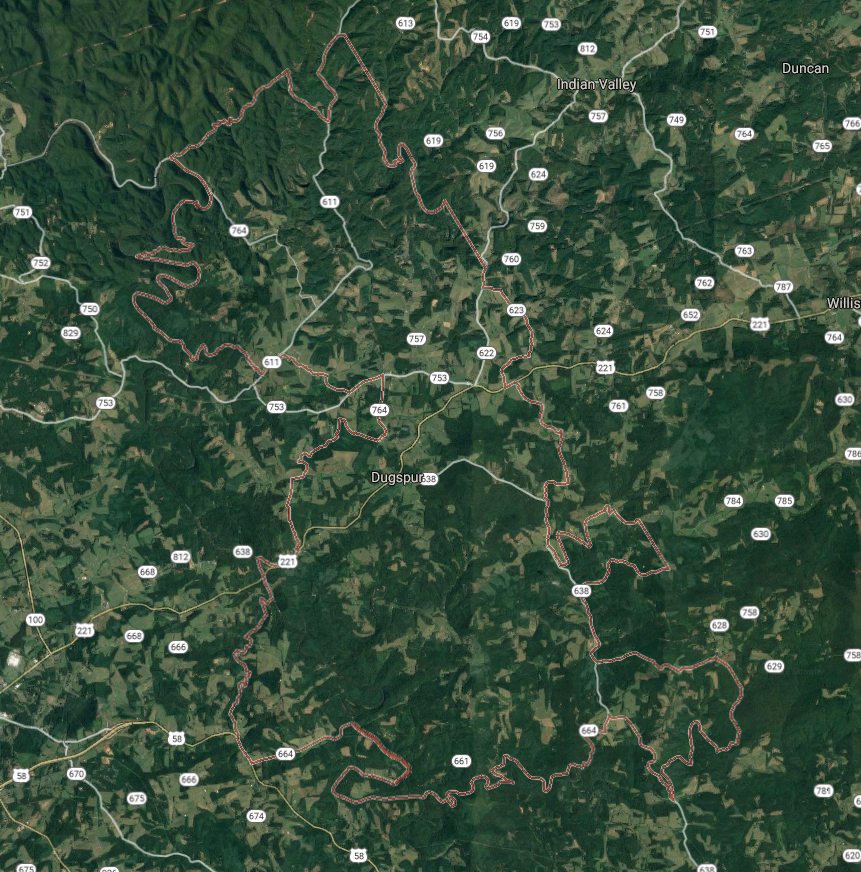 Who has the best cellular service in Dugspur, Virginia? (24325)