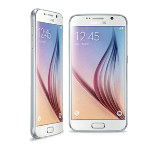 White Samsung Galaxy S6