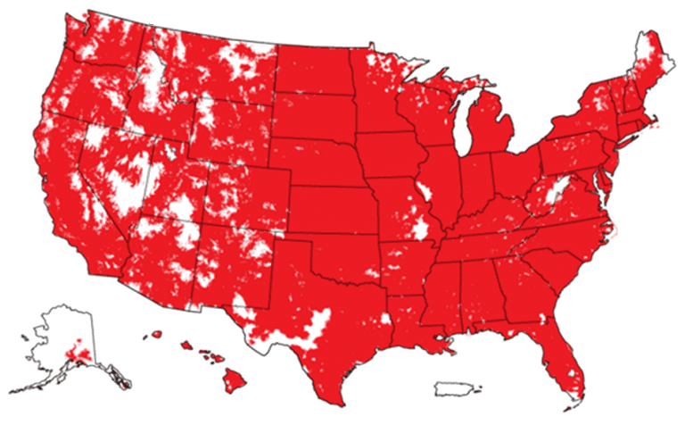 Best Cellular Coverage Maps Best Wireless Coverage 8083