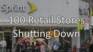 100 Sprint Stores Going Out Of Business